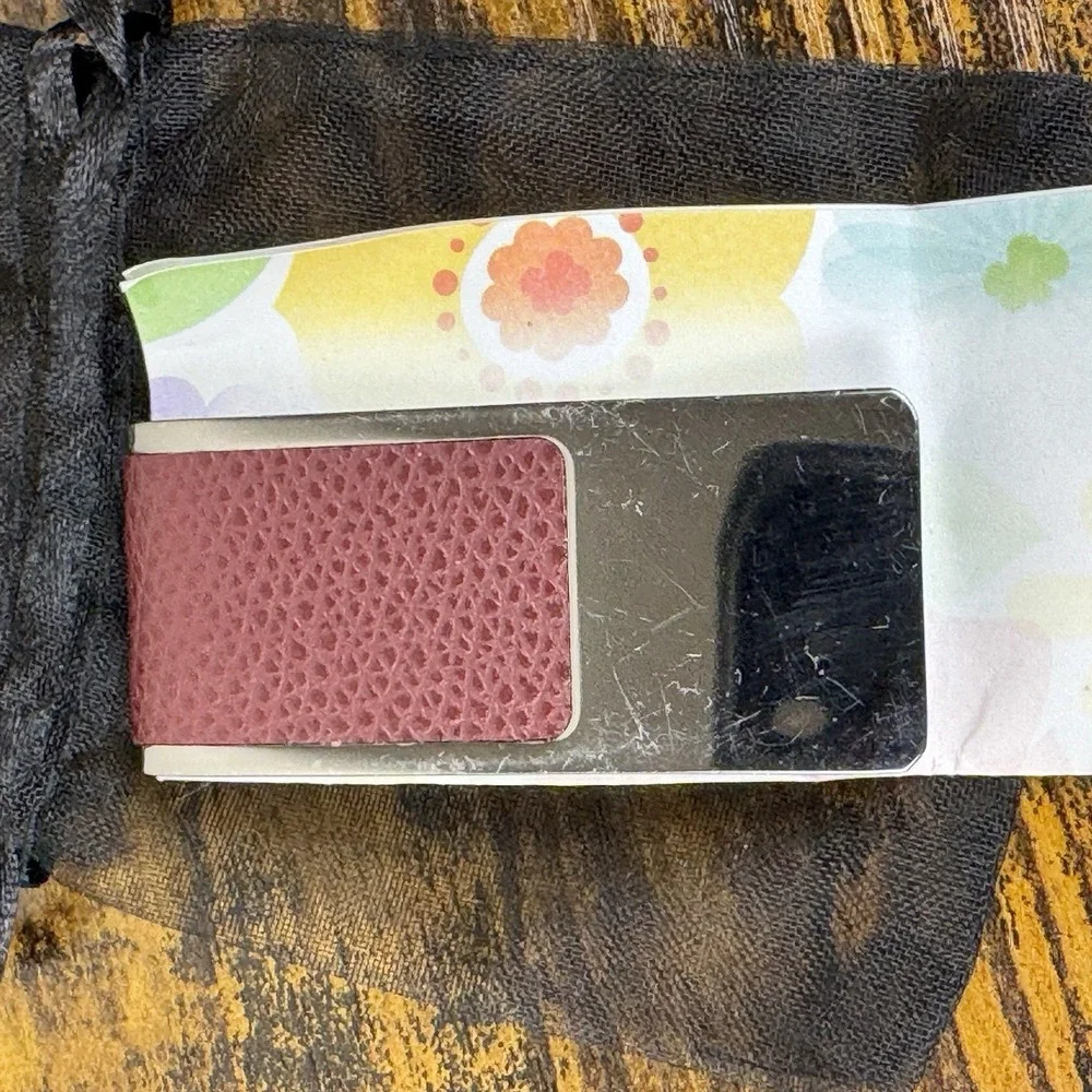 Michael Kors‎ Leather Inlay Money Clips- HARD TO FIND